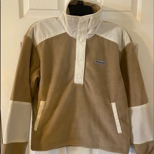 Columbia Benton Springs Crop Pullover NWT Medium